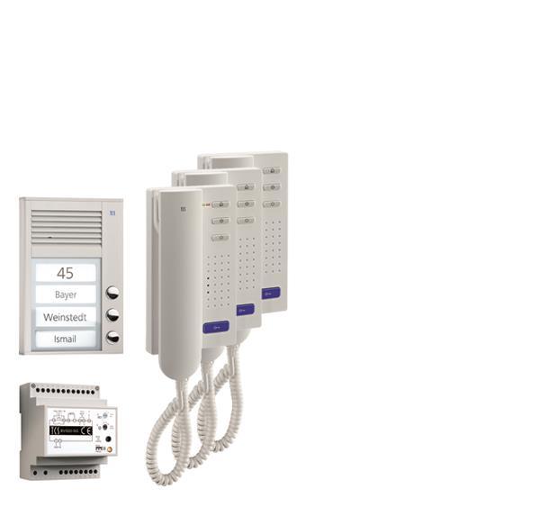 Image for TCS pre:pack3 Gegensprechen  PPA03-EN/02 Aufputz