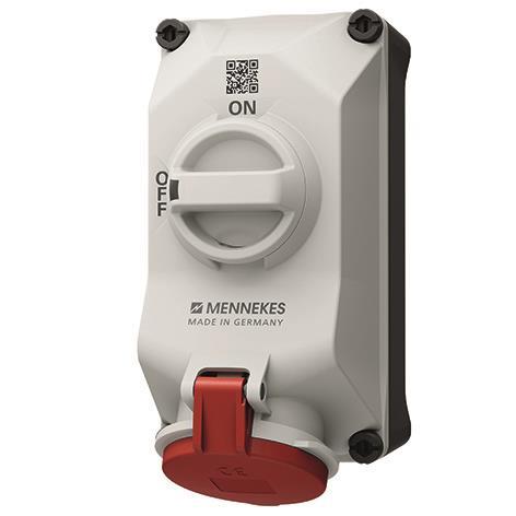 Image for Mennekes Wandsteckdose          5603506G abschaltbar-verriegelt