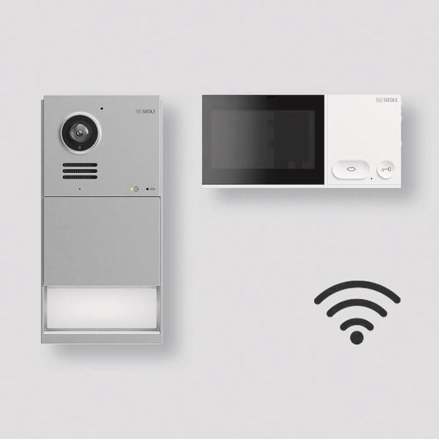 Image for Siedle Set Wi-Fi Mattchrom        IQSW-0 f.Bestand