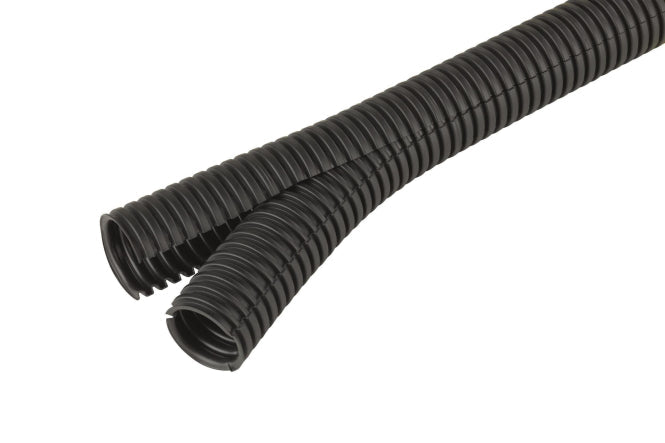 Image for Fränkische Co-flex-PP NW 100 10m-Ring    schwarz Ku-Wellrohr geschlitzt 37010000