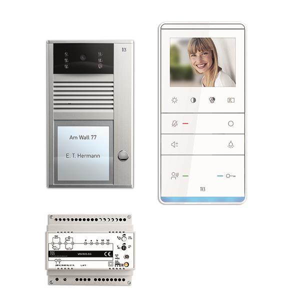 Image for TCS easy:pack V2D Video AP  PVC2310-0010 f.1 Wohneinheit aus Außenstation AVC