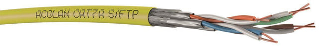 Image for ACOME ACOLAN 1500 SF-S Cat7A LSOH gelb   4x2xAWG22/1 S/FTP 4P FRNC 500m Dca