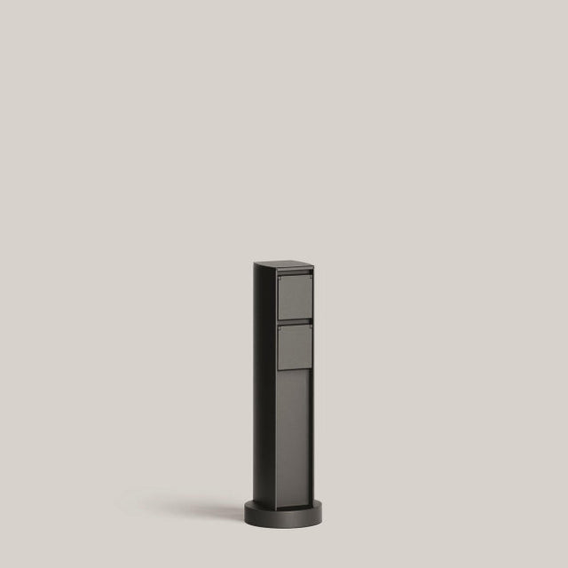 Image for BEGA Säule mit 4 Schuko-Steckdosen 71228     grafit