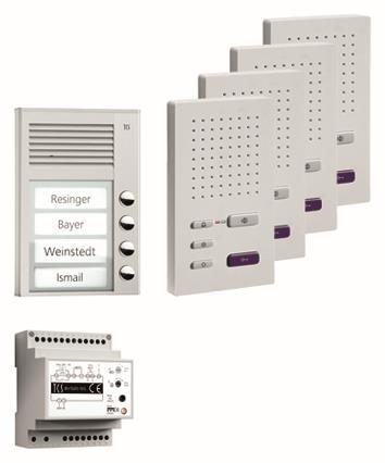 Image for TCS pre:pack4 hörerlosen    PPAF04-EN/02 Freisprechen Aufputz