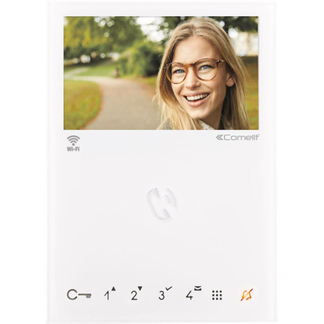 Image for Comelit 6741W Innenstation Video Mini    Freisprech WiFi weiss System SBC