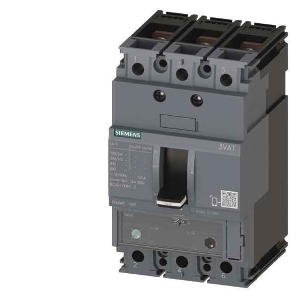 Image for SIEM                  3VA1116-4EF32-0AA0 Leistungsschalter 3VA1 IEC Frame 160