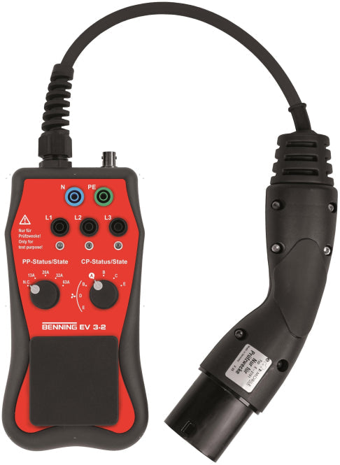 Image for Benning Messadapter Prfg. BENNING EV 3-2 EVSE-Ladestationen Wallboxen 044169