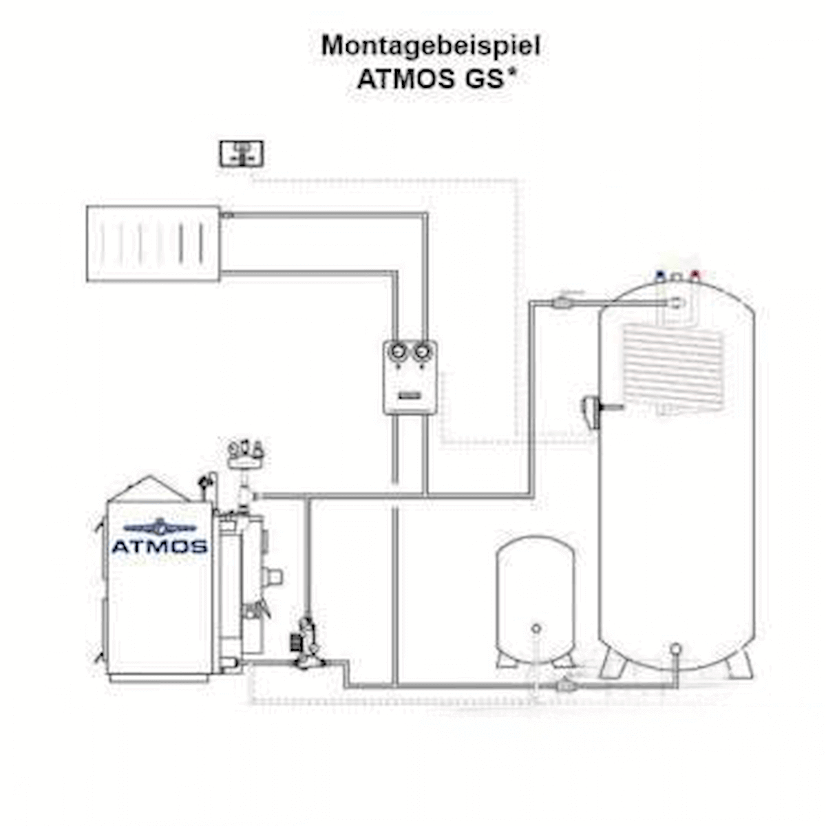 Image for Holzvergaserkessel Atmos GS 25 25 kW