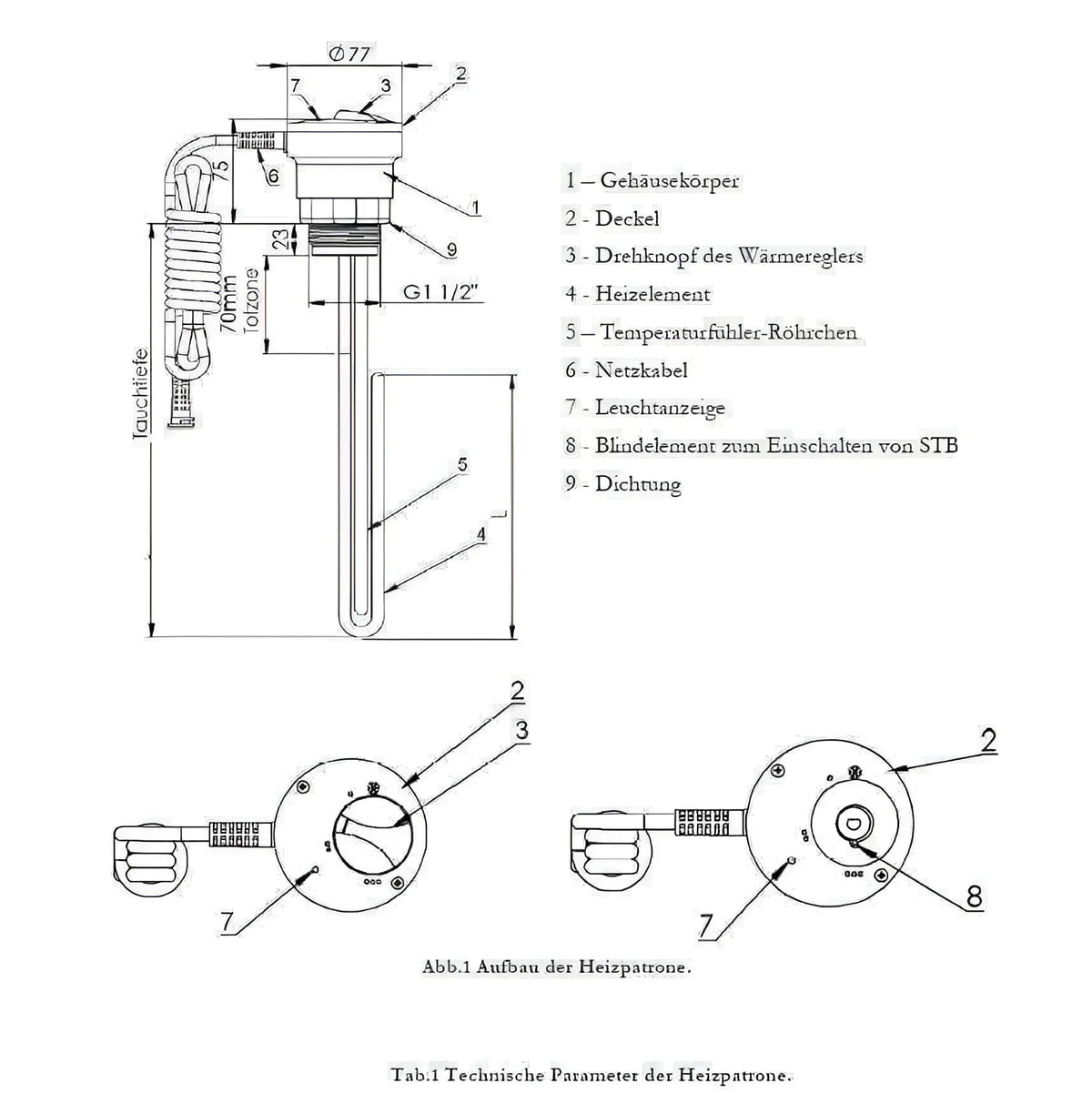Image for Brauchwasserspeicher 180 L mit Heizstab 3 kW