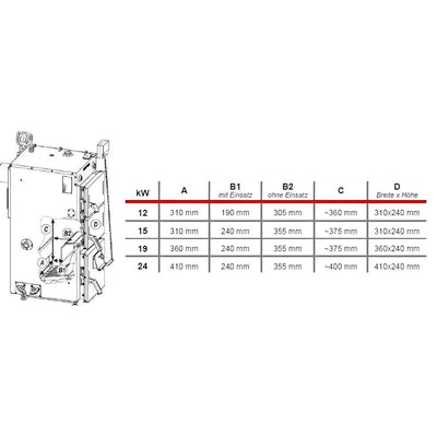 Image for Naturzugkessel Defro Firewood Plus 24 kW
