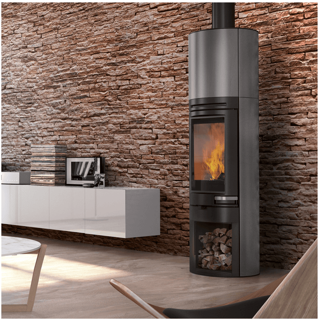 Image for Edilkamin Tally S Evo 9,1 kW Kaminofen mit integrierter Scheibenspülung 🔥
