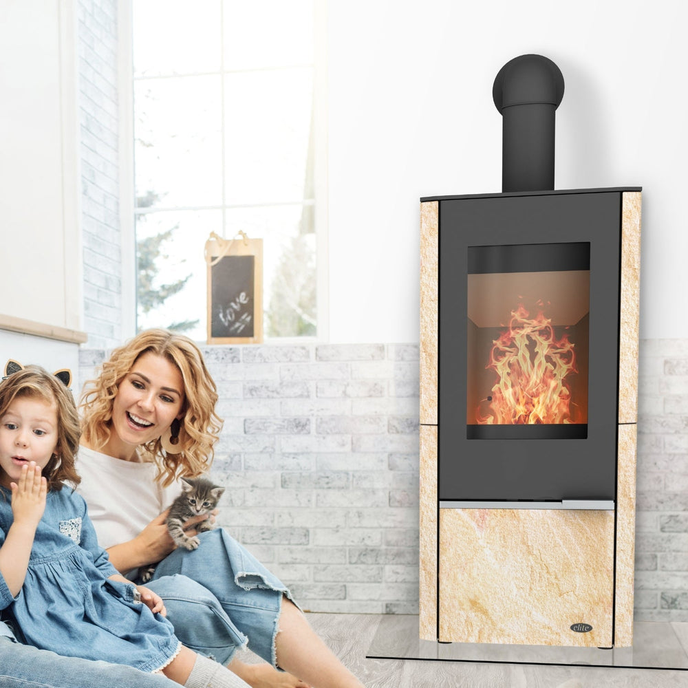 Image for Fireplace Elite Oregon Kaminofen Sandstein