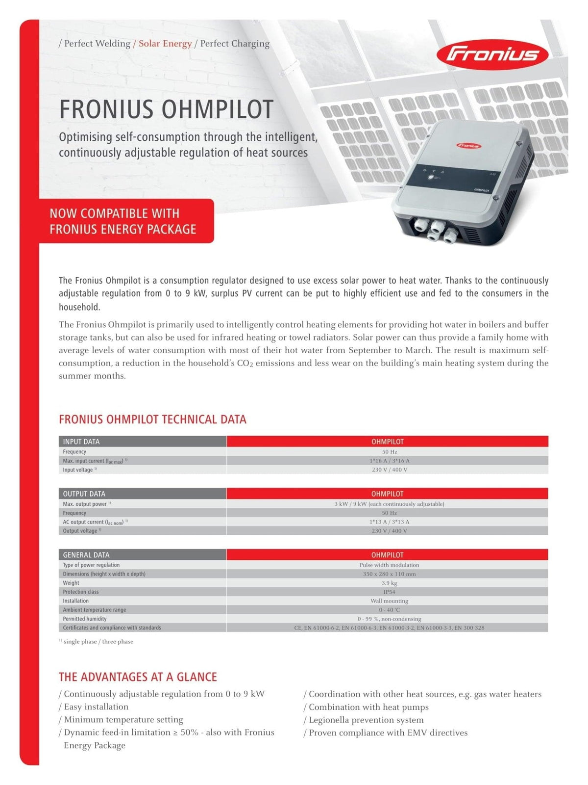 Image for Fronius Ohmpilot 9.0-3