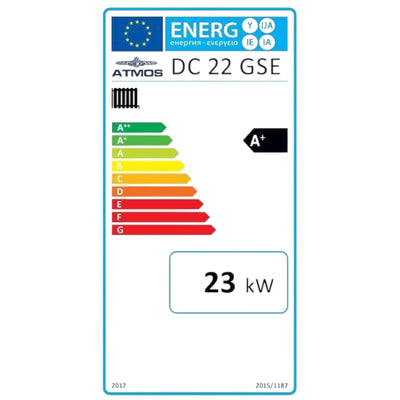 Image for Holzvergaserkessel ATMOS DC22GSE 23 kW mit Standardregelung
