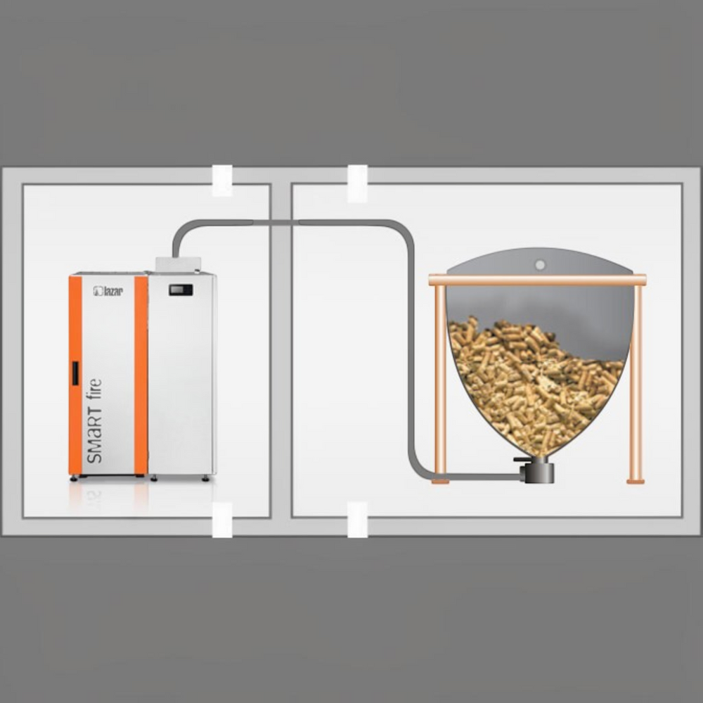 Image for Pelletkessel HKS Lazar SmartFire Compact 15 Automatic – 15 kW