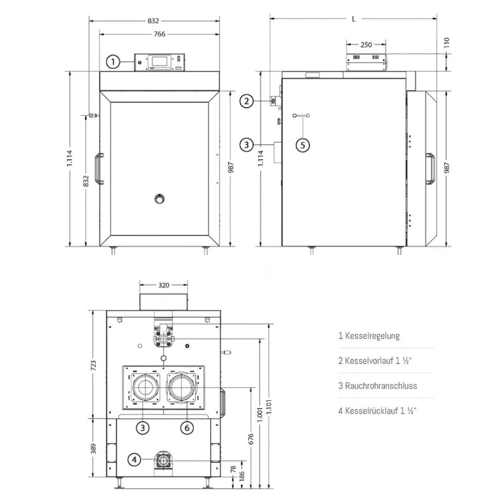 Image for Holzvergaserkessel IBC GK-7K öko 36 – 36 kW