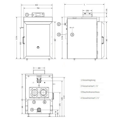 Image for Holzvergaserkessel IBC GK-7K öko 36 – 36 kW