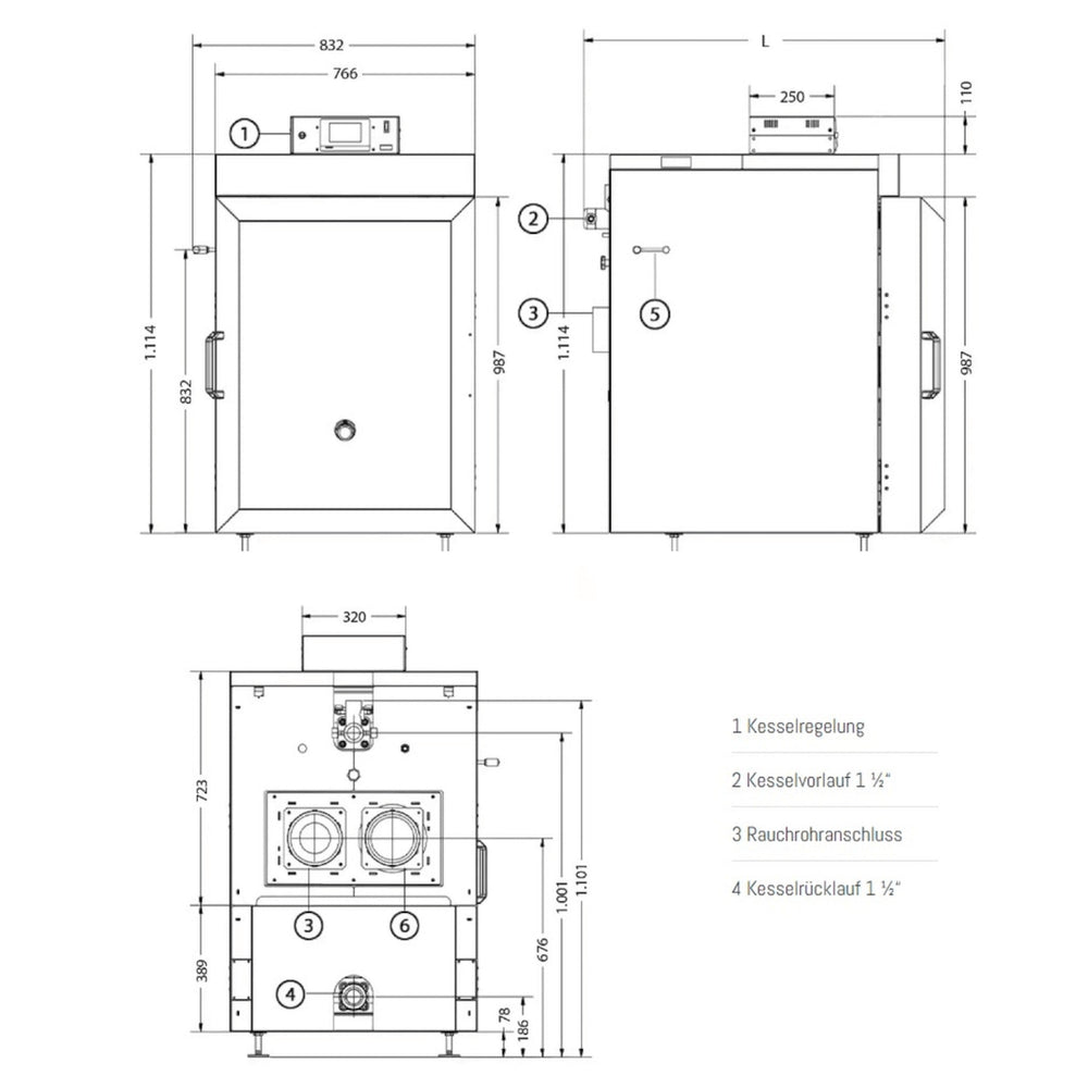 Image for Holzvergaserkessel IBC GK-7K öko 30 – 30 kW