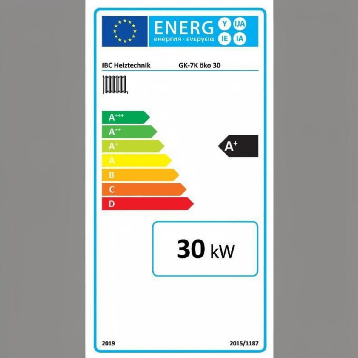 Image for Holzvergaserkessel IBC GK-7K öko 30 – 30 kW