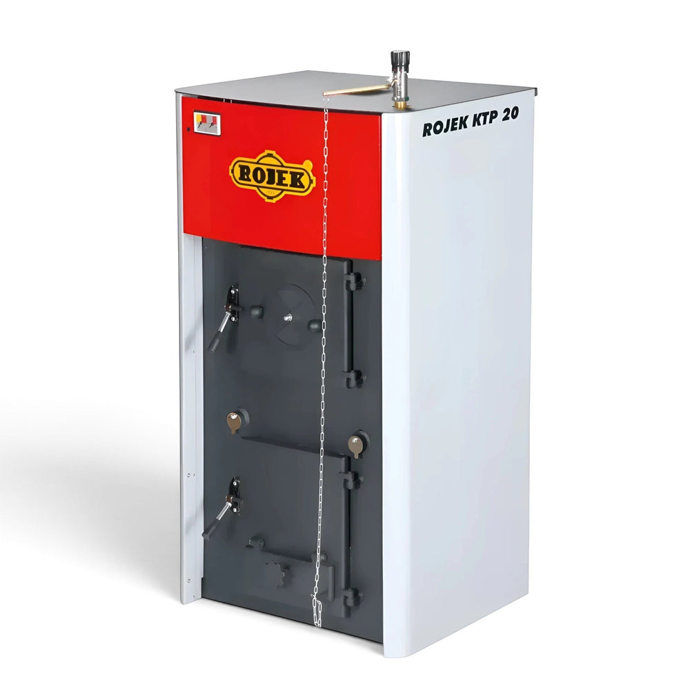 Image for Festbrennstoffkessel ROJEK KTP 20 – 20 kW für Scheitholz und Braunkohle