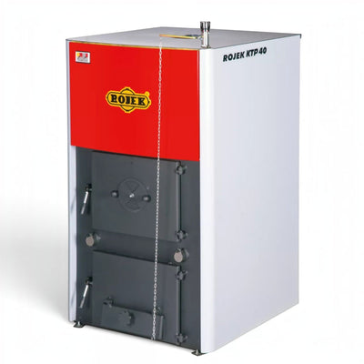 Image for Festbrennstoffkessel ROJEK KTP 40 – 40 kW für Scheitholz und Braunkohle