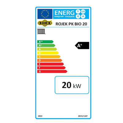 Image for Holzvergaserkessel ROJEK PK BIO 20 – 20 kW für Scheitholz
