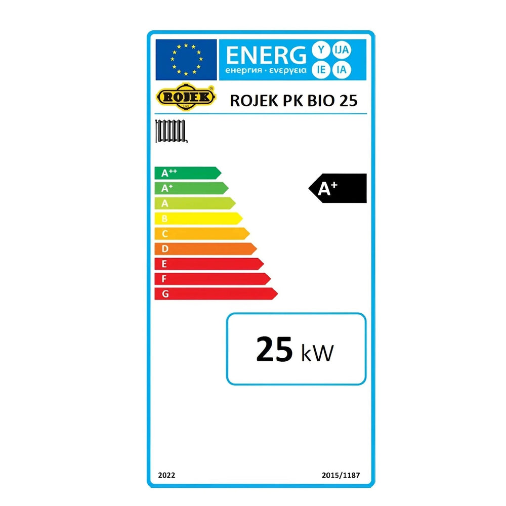 Image for Holzvergaserkessel ROJEK PK BIO 25 – 25 kW für Scheitholz