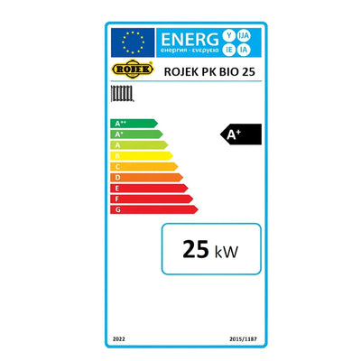 Image for Holzvergaserkessel ROJEK PK BIO 25 – 25 kW für Scheitholz