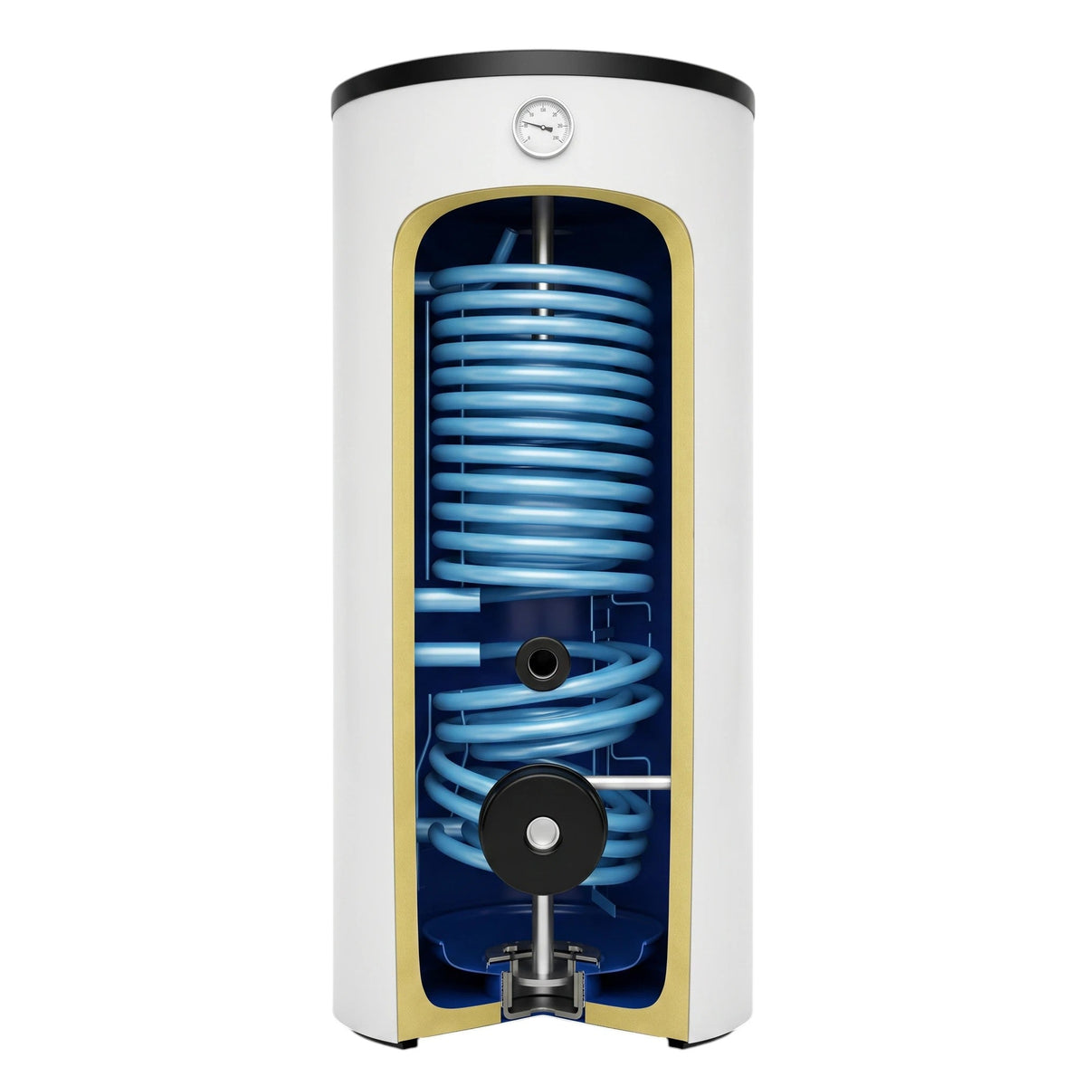 Image for Wärmepumpenspeicher SUNEX FISH S16 400 X – 400 Liter mit 2 Wärmetauschern