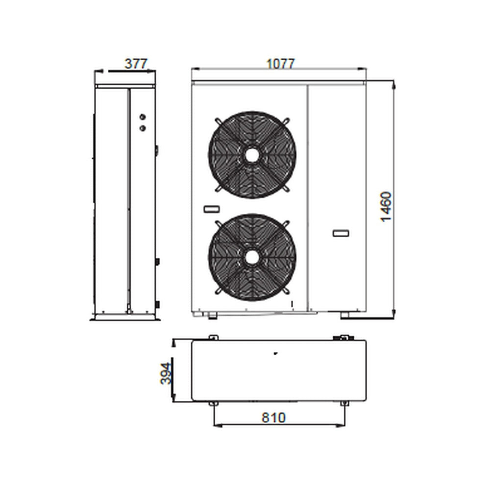 Image for Luft/Wasser-Wärmepumpe TITAN-THERM TERMA 18 kW 400 V