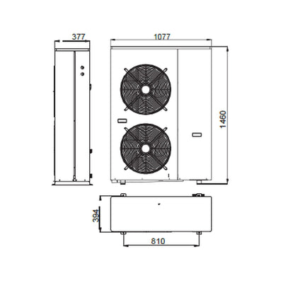 Image for Luft/Wasser-Wärmepumpe TITAN-THERM TERMA 18 kW 400 V