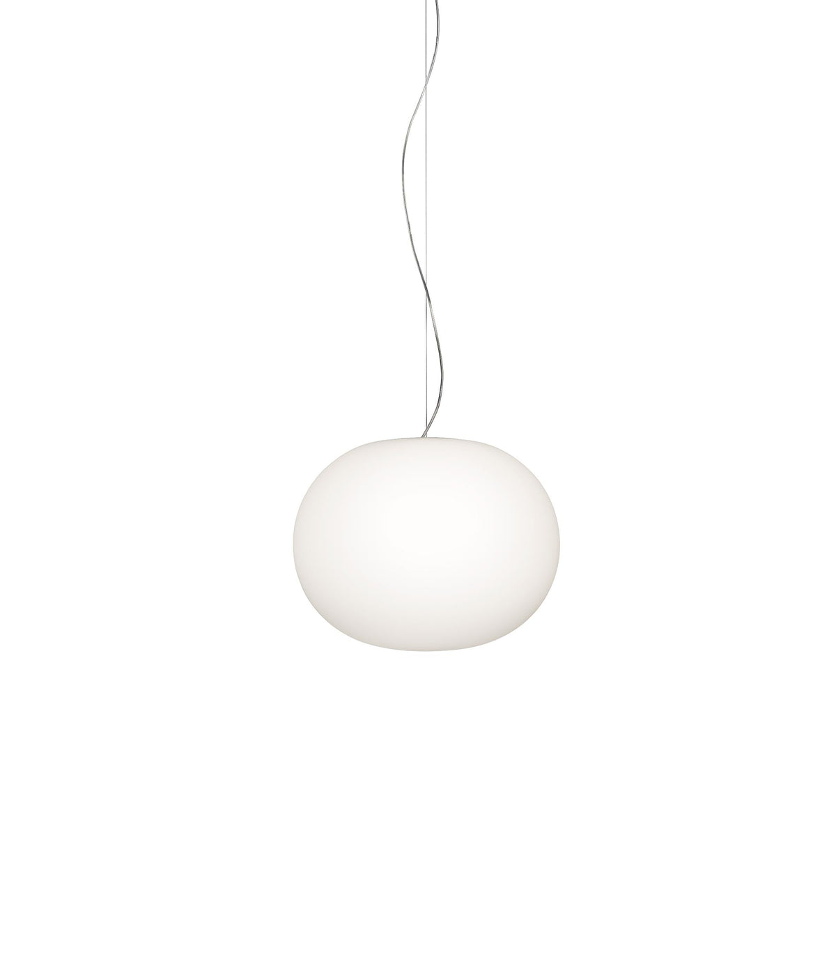 Image for Flos Pendelleuchte GLO - BALL S2,  Glas Weiß Opal,  F3010061