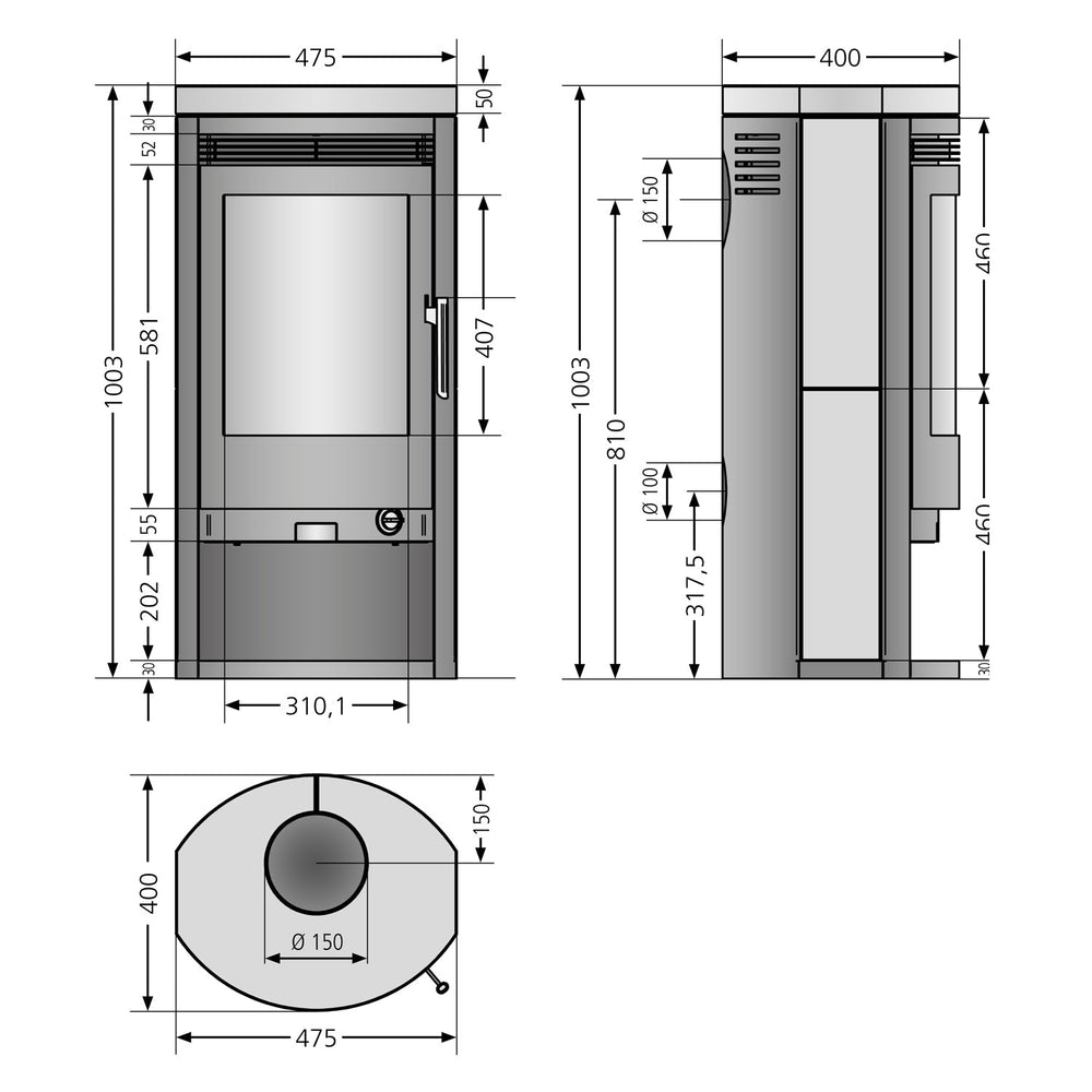 Image for Justus Baltrum 5 D 2.0 Stahl gussgrau