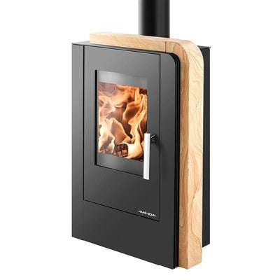 Image for Kaminofen Aruba Easy von Haas + Sohn 6 kW schwarz/quarzit