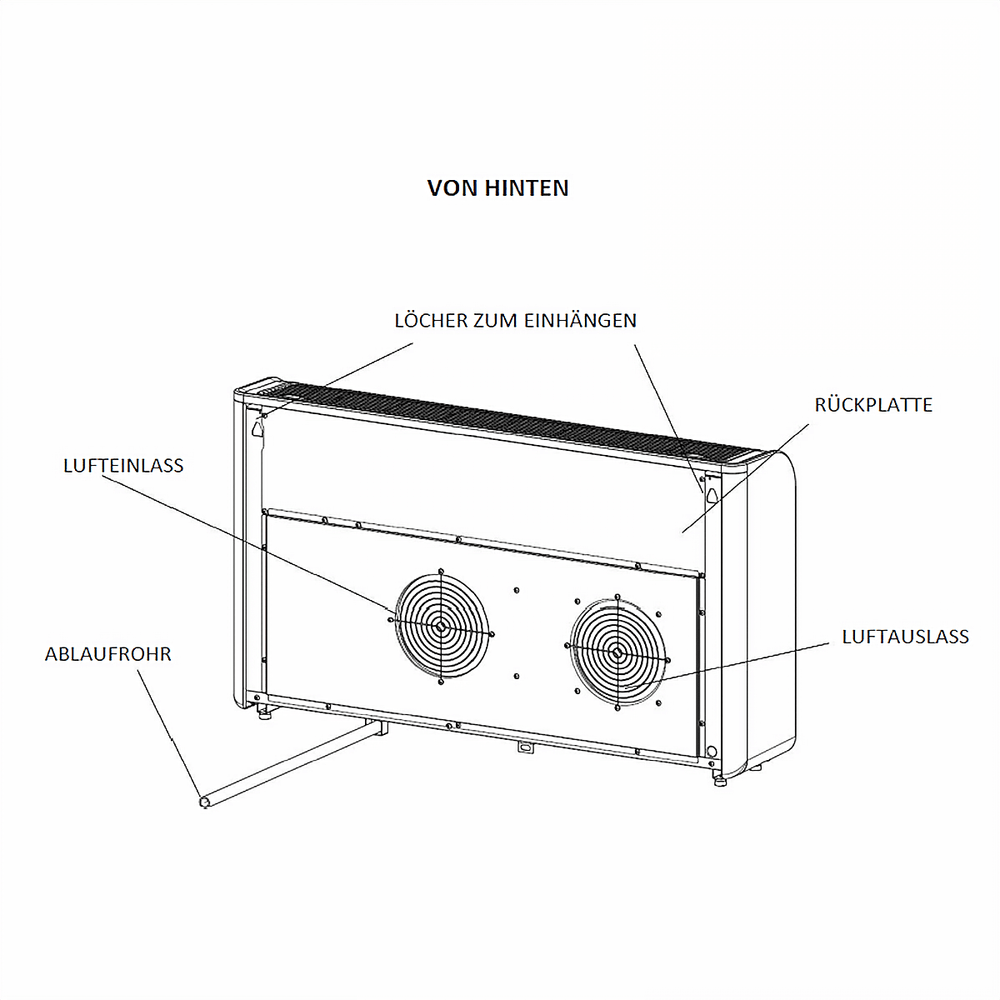 Image for Sinclair ASM-12BI Monoblock-Klimaanlage 3,5 kW mit Heizfunktion und WLAN