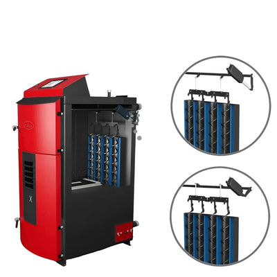 Image for Komplettpaket Attack SLX Lambda Touch 35 kW plus Pufferspeicher mit Wärmetauscher