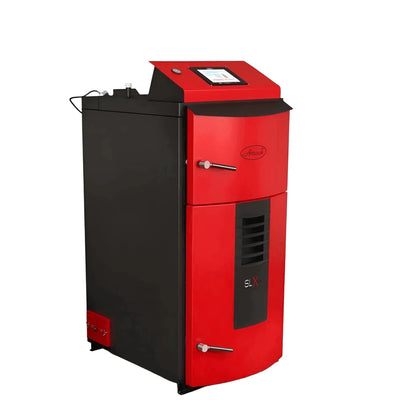 Image for Komplettpaket Attack SLX Lambda Touch 35 kW plus Pufferspeicher mit Wärmetauscher