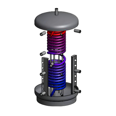 Image for Komplettpaket Defro Komfort Ekopell 14 kW plus Hygienespeicher mit 1 Wärmetauscher