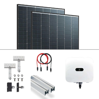 Image for PV Komplettpaket Huawei 8kW Schrägdachmontage Trina 435 Vertex S+
