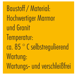 Image for GeMeTherm Natursteinheizung JURA JUNHP0800, 800Watt