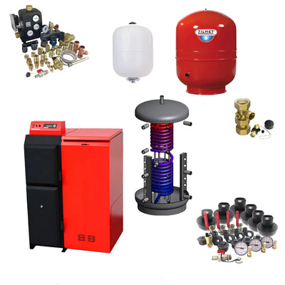 Image for Thermoflux Pelling 35 kW – Effiziente Pelletheizung & Hygienespeicher