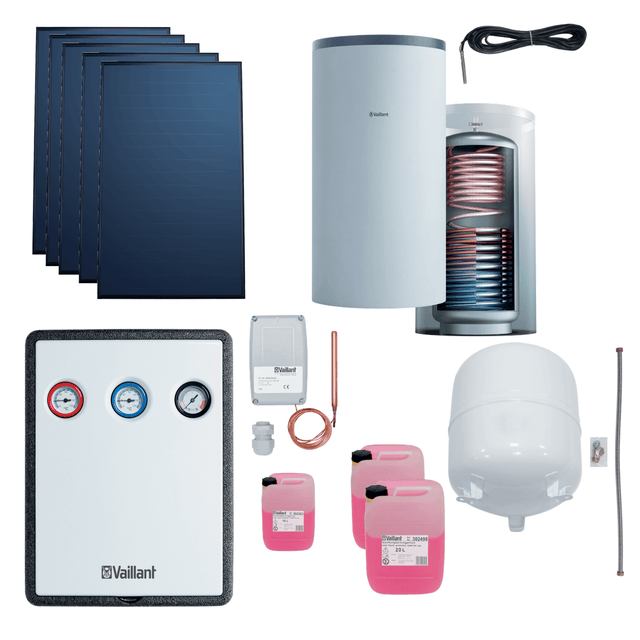 Image for Vaillant Solarpaket Flachkollektoren 12.55 m²