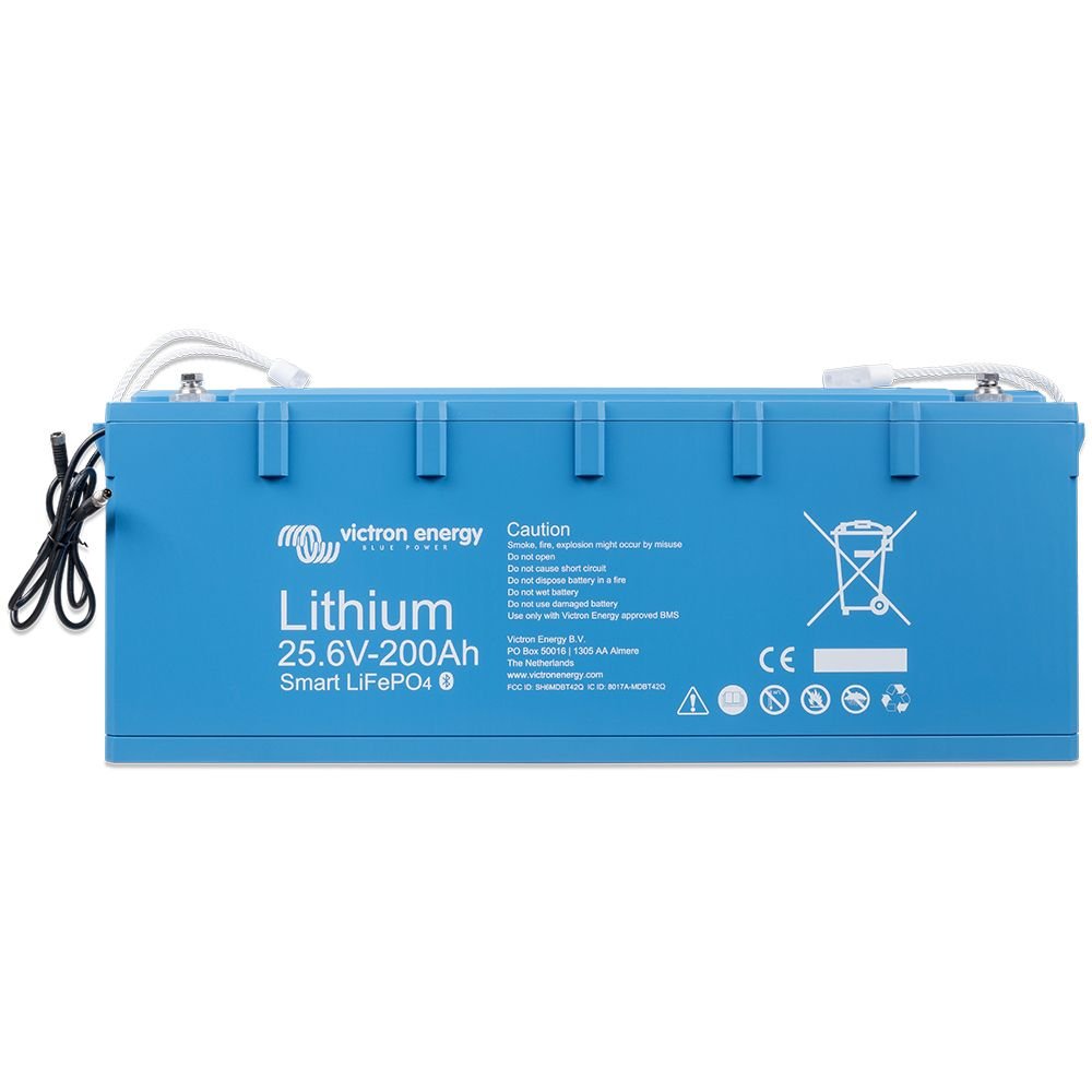 Image for Victron LiFePO4 25,6/200 Smart Batterie 25,6V 200Ah 5120Wh