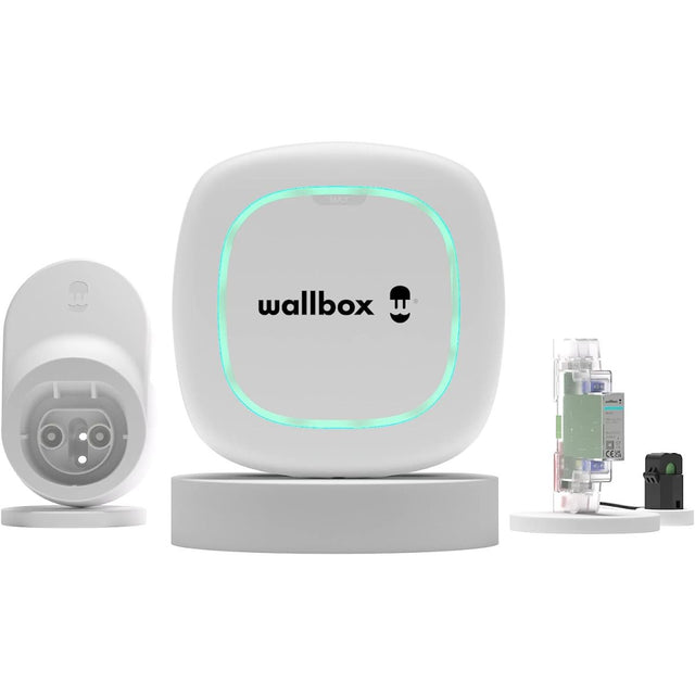 Image for Wallbox Kit Pulsar Max PLP2 (7,4 kW / 5 Meter / Typ 2 / Weiß) & Klemme (1PH) & Dock