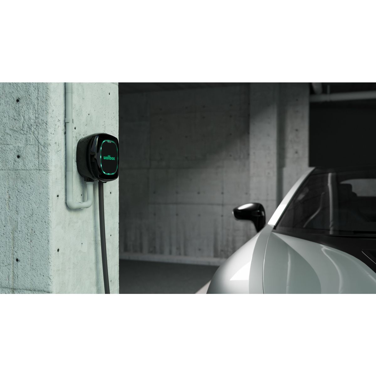 Image for Wallbox Pulsar Plus (11 kW / 7 Meter / Typ 2 / Schwarz)