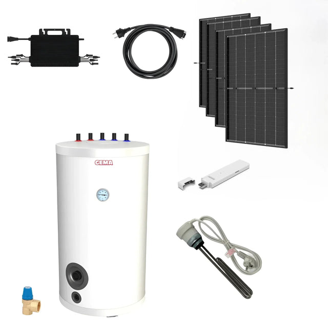 Image for Warmwasser mit Photovoltaik Heizstab