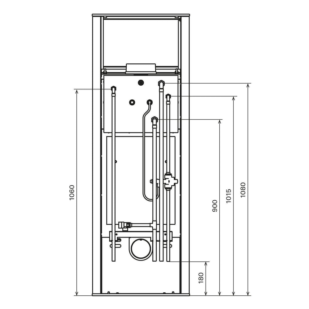 Image for Wasserführender Kaminofen Schmitzker Aqua 7 kW
