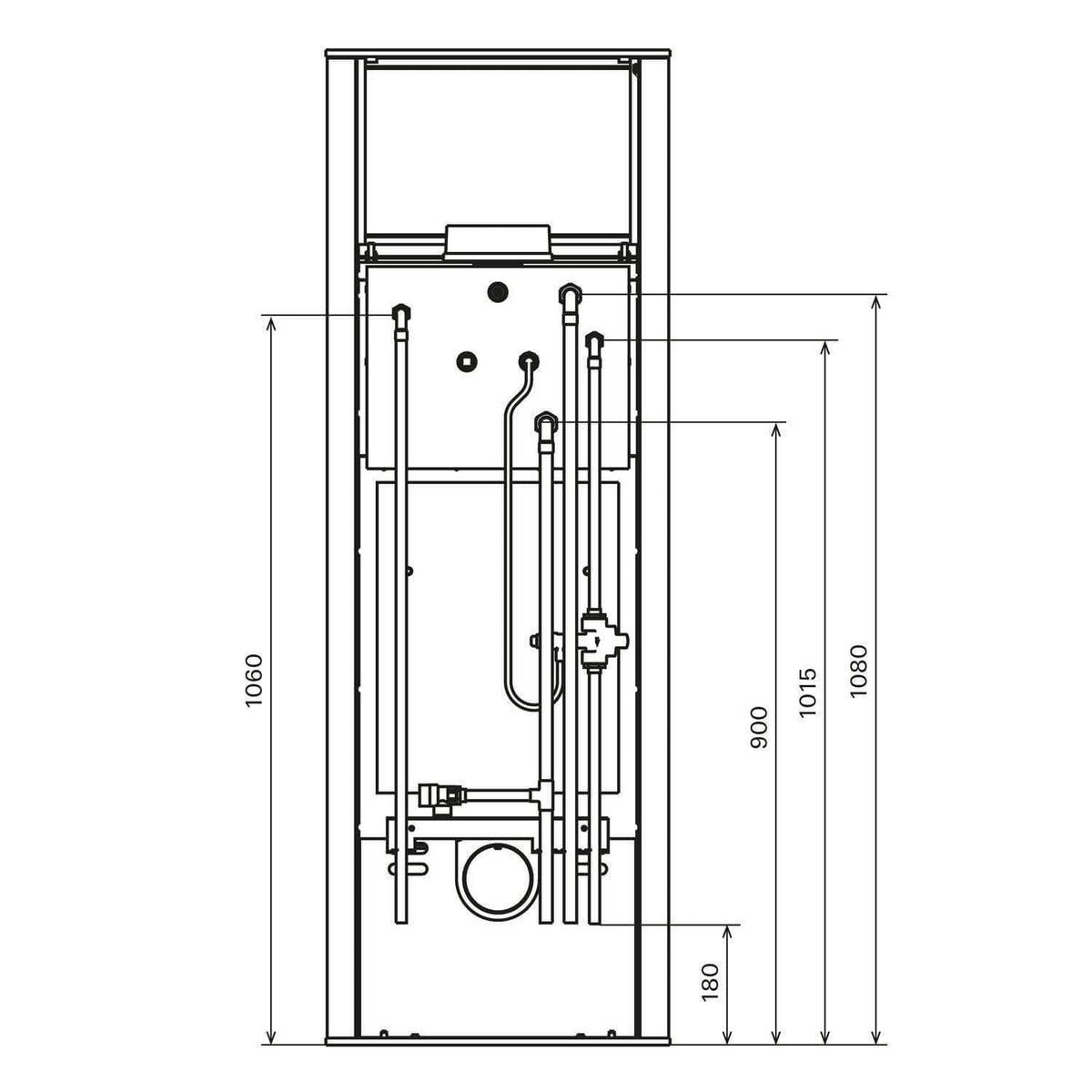 Image for Wasserführender Kaminofen Schmitzker Aqua 7 kW